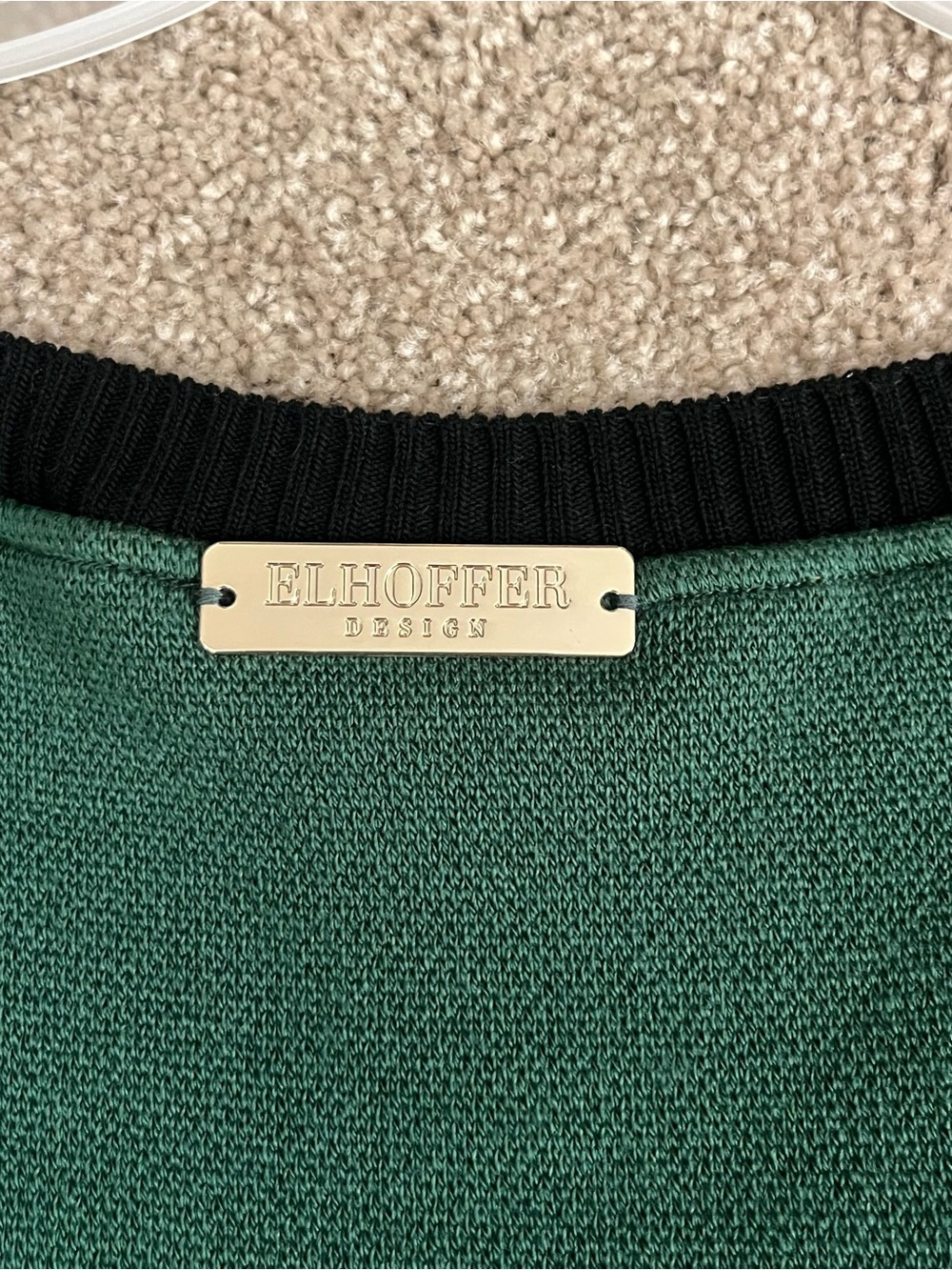 Elhoffer Design Marvelous Mischief Shell Knit Top Size XS Loki Cosplay - Picture 2 of 4